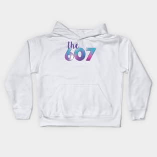 The 607 Area Code Kids Hoodie